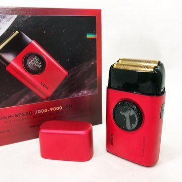 Електробритва VGR V-377 RED шейвер, Електрична акумуляторна бритва для гоління, шейвер чоловічий ws81326-1 фото