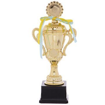 Кубок спортивний нагородний SP-Sport Luck YK082C висота 32см золотий YK082C фото