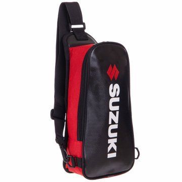 Мотосумка-слинг SUZUKI SP-Sport MS-5481-12 5л 42x15x7см черный-красный MS-5481-12 фото