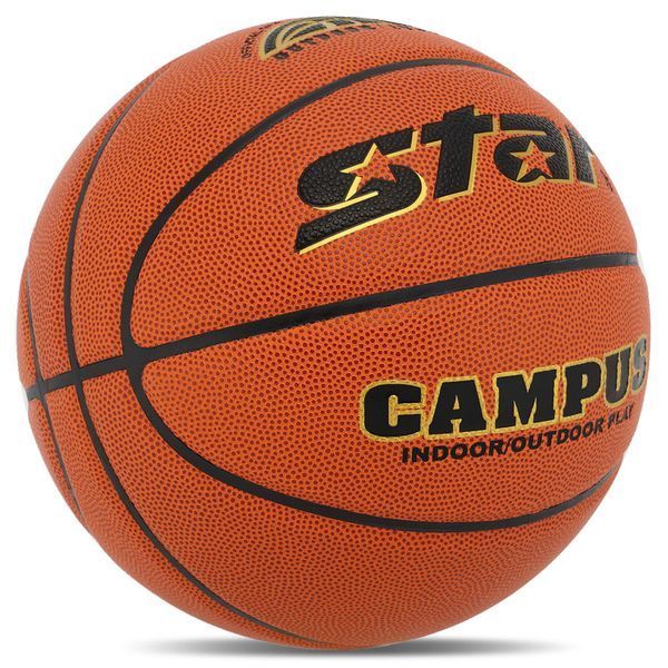 Мяч баскетбольный STAR CAMPUS BB4827C размер 7 оранжевый BB4827C фото