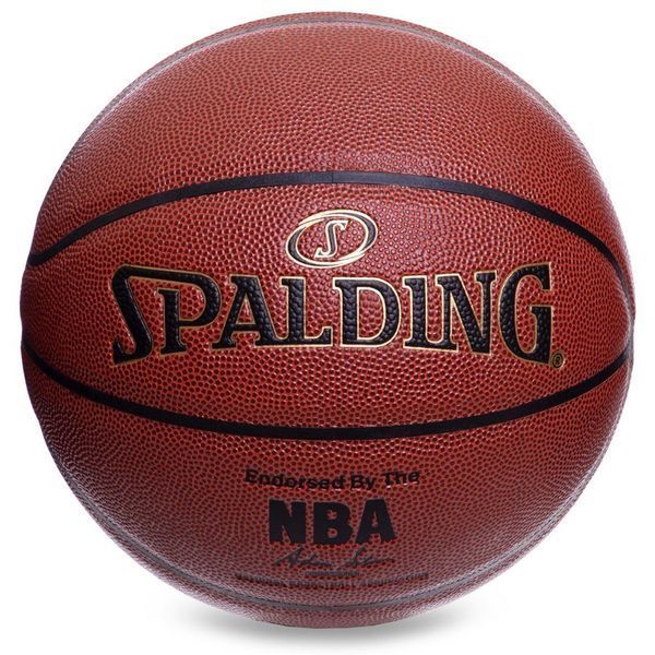 М'яч баскетбольний SPALDING NBA GOLD 76014Z розмір 7 коричневий 76014Z фото
