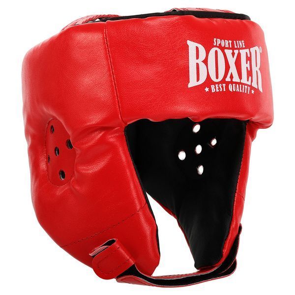 Шлем боксерский открытый искусственная кожа BOXER 2028-N M-L цвета в ассортименте L 2028-N фото