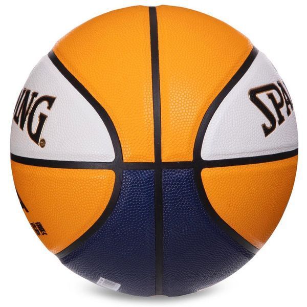 Мяч баскетбольный SPALDING CUBA 76633Y размер 7 желтый 76633Y фото