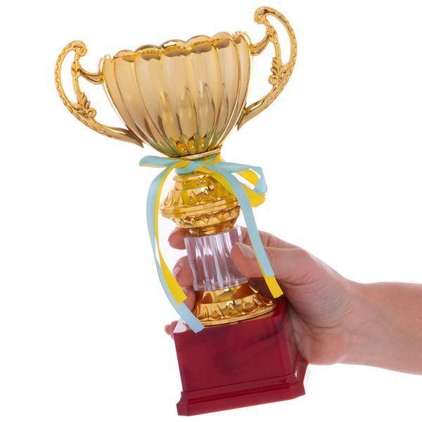 Кубок спортивный наградной SP-Sport Game C-057A высота 26,5см золотой C-057A фото