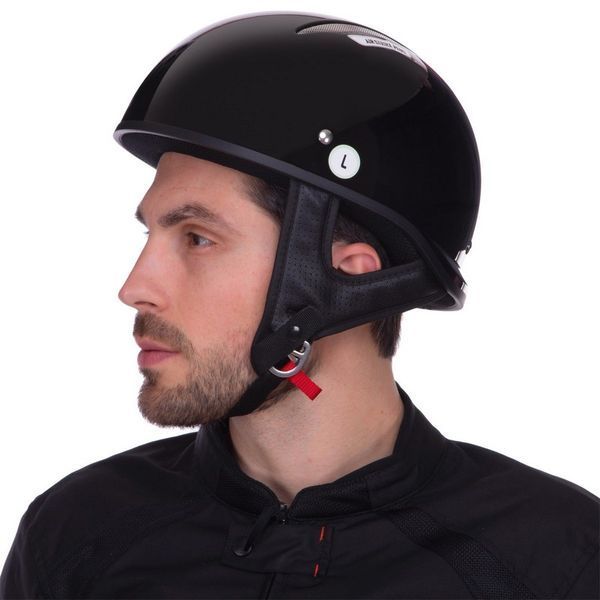Мотошлем открытый Половина DOT S310 L-XL черный S310 фото