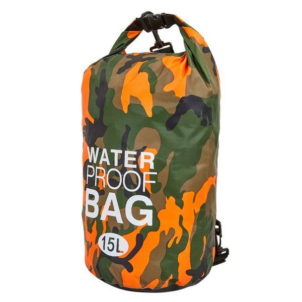 Водонепроницаемый гермомешок SP-Sport Waterproof Bag TY-6878-15 15л цвета в ассортименте TY-6878-15 фото