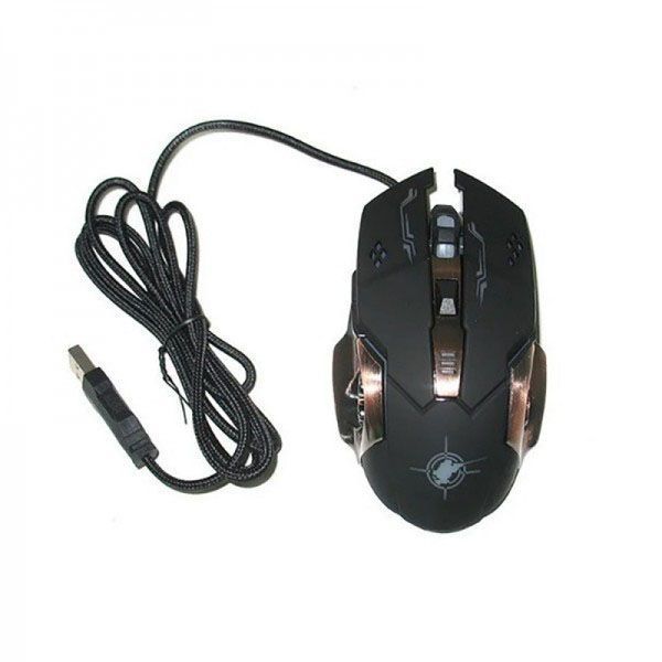 Ігрова мишка з підсвічуванням Gaming Mouse X6 / мишка для ноутбука / Дротова комп'ютерна миша ws57271 фото