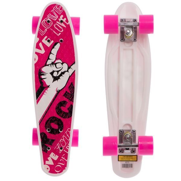 Пенни борд Penny Board круизер пластиковый 22' SP-Sport HB-13-6 мультиколор HB-13-6 фото