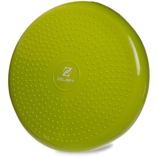 Подушка балансировочная массажная диск балансировочный BALANCE CUSHION Zelart FI-5326 диаметр-34см цвета в ассортименте FI-5326 фото