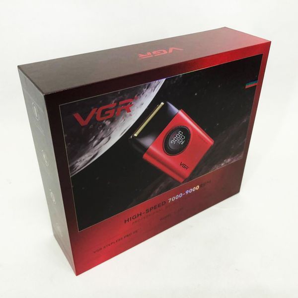 Электробритва VGR V-377 RED шейвер, Электрическая аккумуляторная бритва для бритья, шейвер мужской ws81326-1 фото