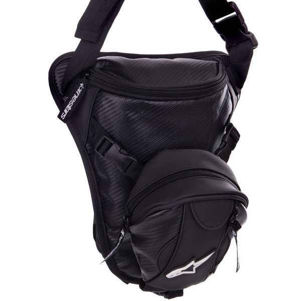 Мотосумка на стегно Alpinestar M-4550 3л 31х27х9+8см чорний M-4550 фото
