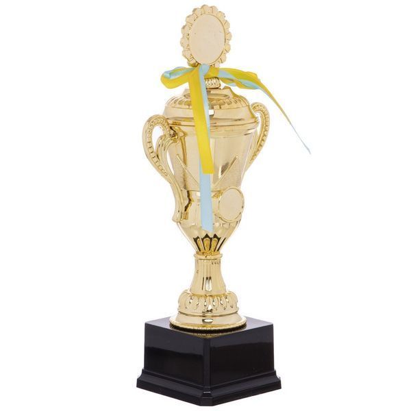 Кубок спортивний нагородний SP-Sport Luck YK082C висота 32см золотий YK082C фото