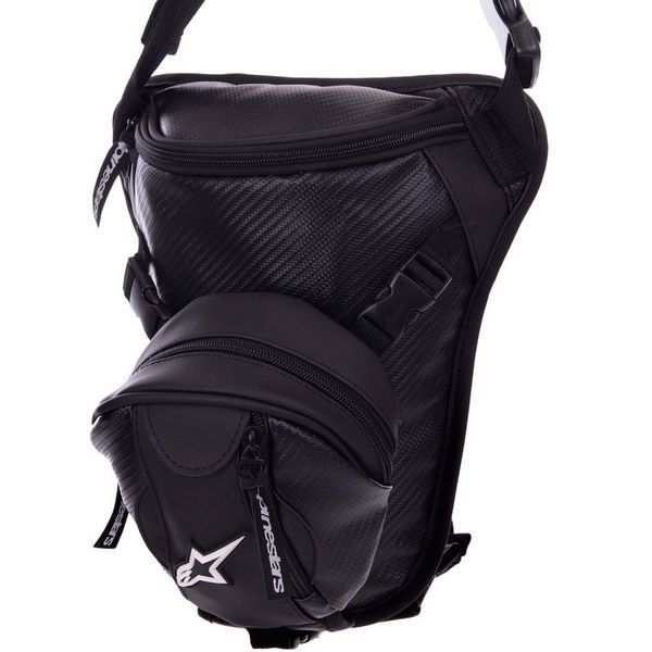 Мотосумка на стегно Alpinestar M-4550 3л 31х27х9+8см чорний M-4550 фото