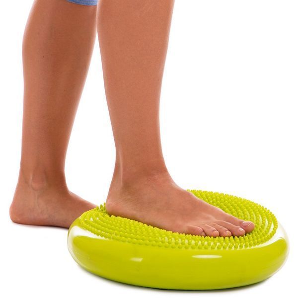Подушка балансировочная массажная диск балансировочный BALANCE CUSHION Zelart FI-5326 диаметр-34см цвета в ассортименте FI-5326 фото