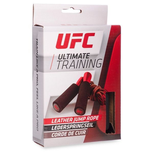Скакалка кожаная UFC UHA-69169 2,73м цвета в ассортименте UHA-69169 фото