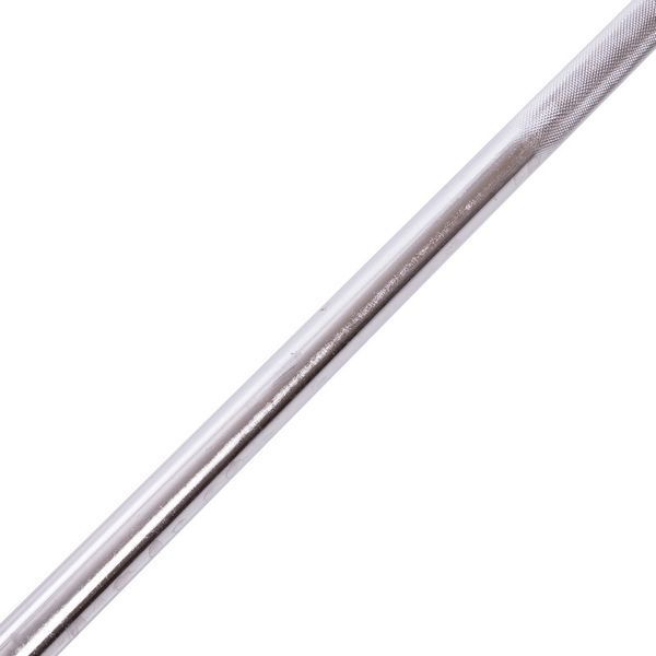 Гриф для штанги стальной хромированный прямой с замками SHUANG CAI SPORTS SC-80123 (TA-8068) длина 1,8м диаметр-28мм вес-8,5кг хром SC-80123 фото