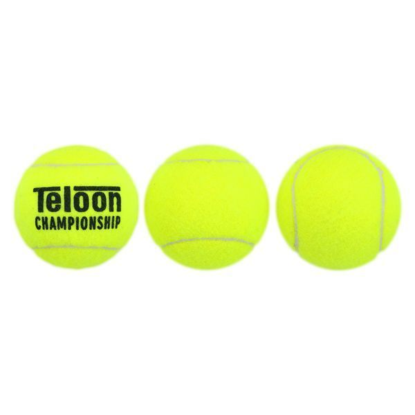 М'ячі для великого тенісу TELOON CHAMPIONSHIP TL-6593 T606P3 3шт салатовий TL-6593 фото