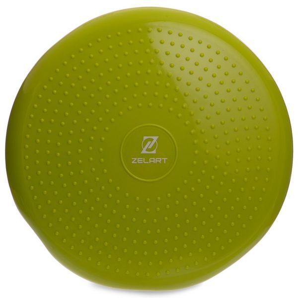 Подушка балансировочная массажная диск балансировочный BALANCE CUSHION Zelart FI-5326 диаметр-34см цвета в ассортименте FI-5326 фото
