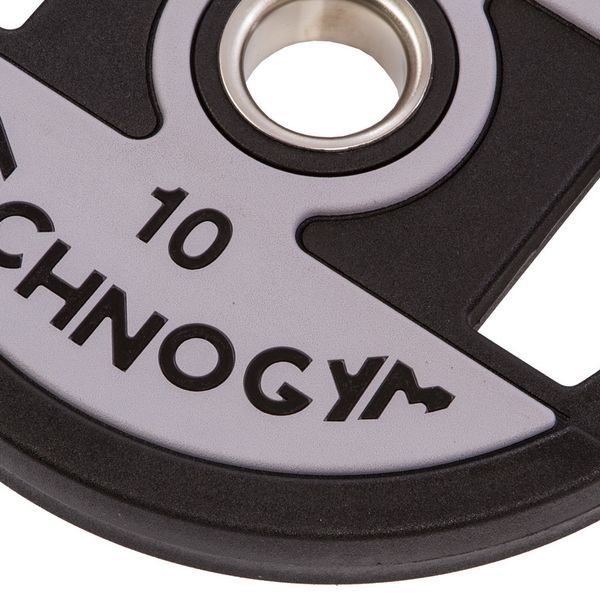 Блины диски полиуретановые 2 Handle металлическая втулка TECHNOGYM TG-1837-10 51мм 10кг черный TG-1837-10 фото