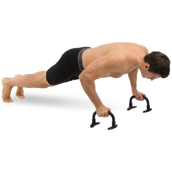 Упоры для отжиманий 2штуки SP-Sport DCF-18 PUSH-UP BAR 24x15,5х16см черный DCF-18 фото