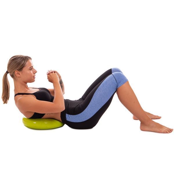 Подушка балансировочная массажная диск балансировочный BALANCE CUSHION Zelart FI-5326 диаметр-34см цвета в ассортименте FI-5326 фото
