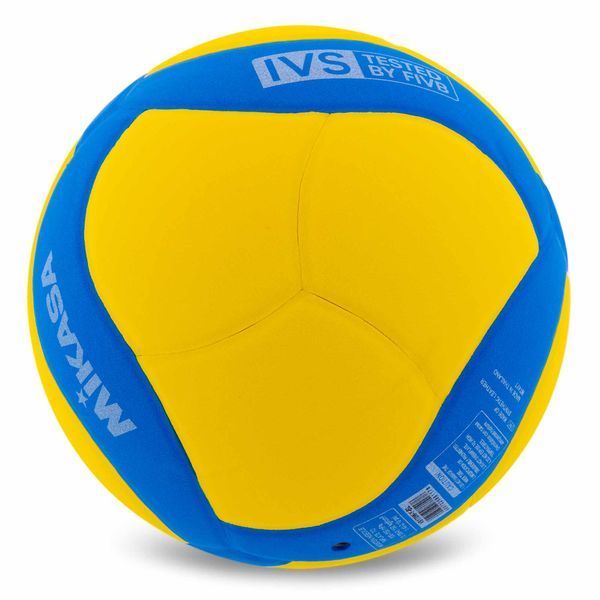 Мяч волейбольный Junior MIKASA VS170W-Y-BL №5 EVA желтый-синий VS170W-Y-BL фото