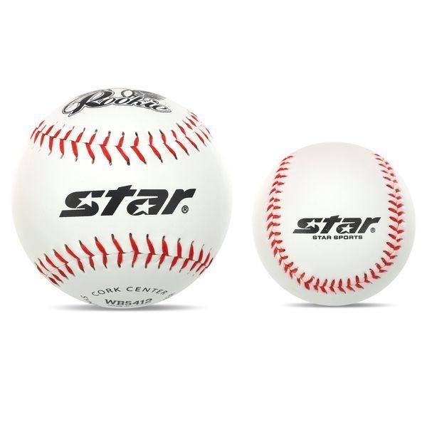 Мяч для софтбола Rookie SOFTBALL STAR WB5412 белый WB5412 фото