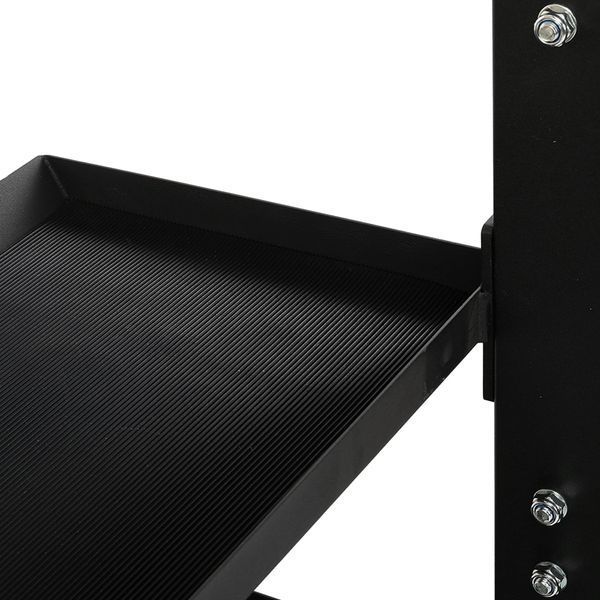 Стеллаж модульный для инвентаря кроссфит STORAGE RACK LiveUp LP8897 размер-156,5x76,6x197,4см черный LP8897 фото