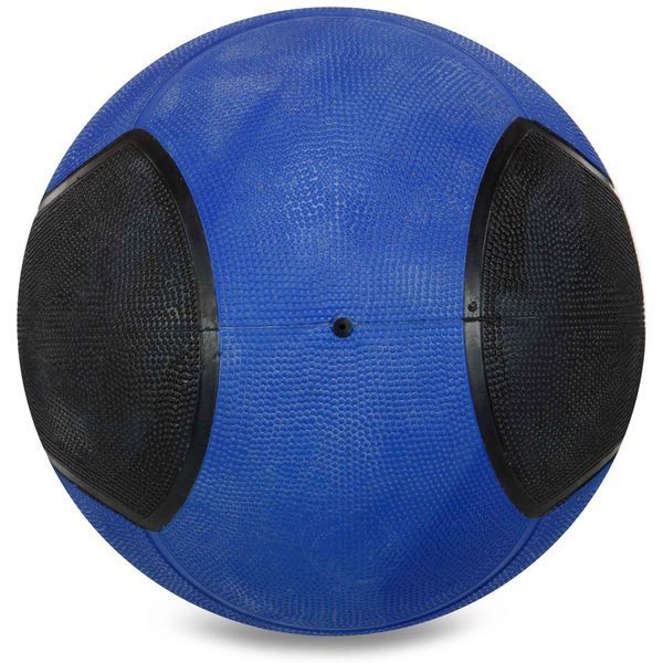 Медбол мяч медицинский Medicine Ball Zelart FI-5121-9 9кг синий-черный FI-5121-9 фото