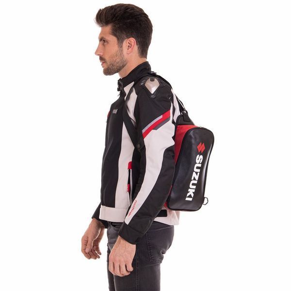 Мотосумка-слинг SUZUKI SP-Sport MS-5481-12 5л 42x15x7см черный-красный MS-5481-12 фото