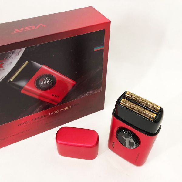Электробритва VGR V-377 RED шейвер, Электрическая аккумуляторная бритва для бритья, шейвер мужской ws81326-1 фото