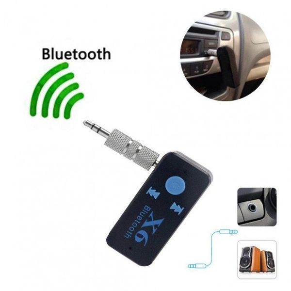 Беспроводной адаптер Bluetooth приемник аудио ресивер BT-X6, Фм модулятор блютуз в машину ws43592 фото