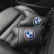 Авто подушки 2 шт &mdash; набор BMW из натуральной кожи, на подголовник в машину, Автомобильная подушка БМВ ws13553-1 фото 17