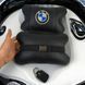 Авто подушки 2 шт &mdash; набор BMW из натуральной кожи, на подголовник в машину, Автомобильная подушка БМВ ws13553-1 фото 3
