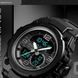 Часы наручные мужские SKMEI 1452BK BLACK, водонепроницаемые мужские часы. Цвет: черный ws63653 фото 4