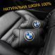 Авто подушки 2 шт &mdash; набор BMW из натуральной кожи, на подголовник в машину, Автомобильная подушка БМВ ws13553-1 фото 13