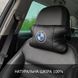 Авто подушки 2 шт &mdash; набор BMW из натуральной кожи, на подголовник в машину, Автомобильная подушка БМВ ws13553-1 фото 21