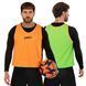Манишка спортивная игровая двусторонняя цельная Joma 101689-050 cалатовый-оранжевый XL 101689-050 фото 1