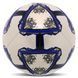 М'яч футбольний HYBRID SOCCER STAR TO-TOWN FB-4464 №5 PU білий-синій FB-4464 фото 2