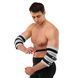 Налокотники для жима 2штуки 2штуки ADJUSTABLE ELBOW SLEEVE EZOUS C-08 2шт серый-черный M C-08 фото 5
