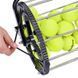 Машина-кошик для збору тенісних м'ячів TENNIS BALL CART на 72 м'ячі SPOINT BT-0463 чорний BT-0463 фото 6