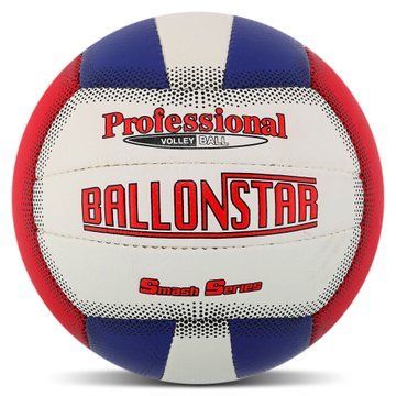 Мяч волейбольный BALLONSTAR LG-2087 №5 PU красный-синий-белый LG-2087 фото