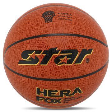 Мяч баскетбольный STAR HERA FOX BB4707C размер 7 красный BB4707C фото