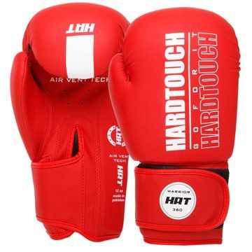 Перчатки боксерские на липучке PU HARD TOUCH BO-4436 10-14 унций цвета в ассортименте 12 унции BO-4436 фото