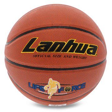 Мяч баскетбольный LANHUA LIFE FORCE BA-9284 размер 7 оранжевый BA-9284 фото