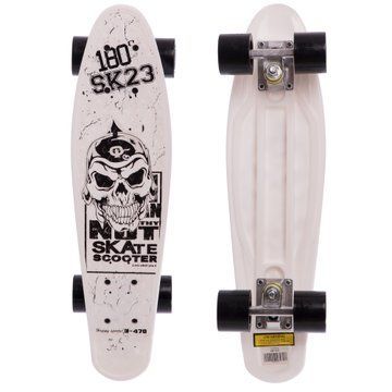 Пенни борд Penny Board круизер пластиковый 22' SP-Sport HB-13-5 белый HB-13-5 фото