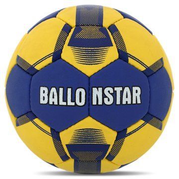 Мяч гандбольный BALLONSTAR HB-5043-3 размер 3 синий-желтый HB-5043-3 фото