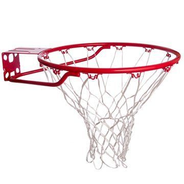Кольцо баскетбольное с сеткой для щита SPALDING PRO SLAM RIM 7888SCNR o46см красный 7888SCNR фото
