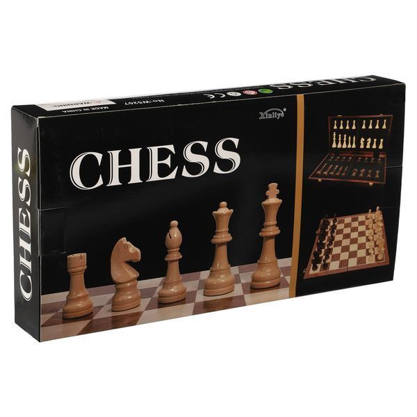 Шахматы настольная игра деревянные Xinliye W5207 размер 42x42х3 см W5207 фото