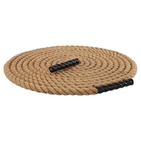 Канат для кроссфита Combat Battle Rope Zelart FI-0909-15 15м коричневый FI-0909-15 фото